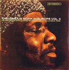 THELONIOUS MONK Thelonious Monk In Europe Vol.3 album cover