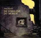 TONY HYMAS De L'Origine Du Monde album cover