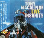 TONY MACALPINE Live Insanity album cover