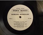 TONY SCOTT Masterpiece Of Jazz Tony Scott / Romano Mussolini album cover
