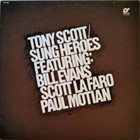 TONY SCOTT Sung Heroes album cover