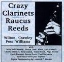 WILTON CRAWLEY Crazy Clarinets Raucous Reeds album cover