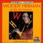 WOODY HERMAN Immortal Concerts album cover