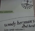 WOODY HERMAN Woody Herman's 2nd Herd - Live 1948 Volume 1 album cover