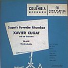 XAVIER CUGAT Cugat's Favorite Rhumbas (aka  The Magic Of The Rumba) album cover