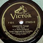 XAVIER CUGAT Tangos album cover