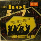YANK LAWSON Lawson-Haggart Jazz Band ‎: Louis' Hot 5's And 7's album cover