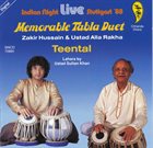 ZAKIR HUSSAIN Zakir Hussain & Ustad Alla Rakha : Memorable Tabla Duet - Teental album cover