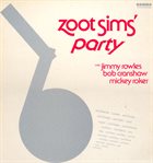 ZOOT SIMS Party album cover