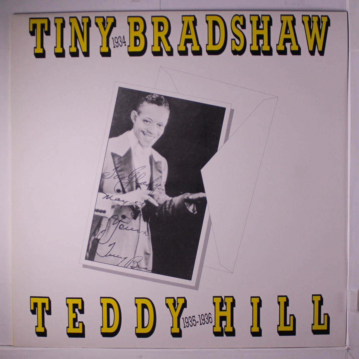 TINY BRADSHAW - Tiny Bradshaw / Teddy Hill cover 