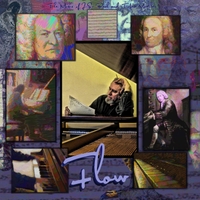 TOBIN JAMES MUELLER - Flow : The Music of J. S. Bach and Tobin Mueller cover 