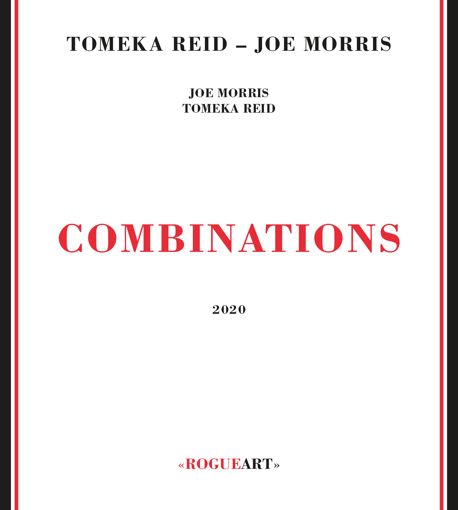 TOMEKA REID - Tomeka Reid - Joe Morris : Combinations cover 
