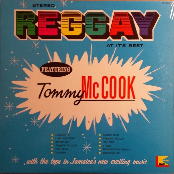 TOMMY MCCOOK - Reggay at It's Best cover 