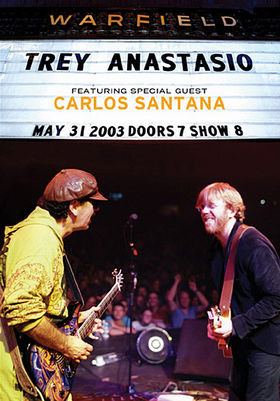 TREY ANASTASIO - Live At The Warfield cover 