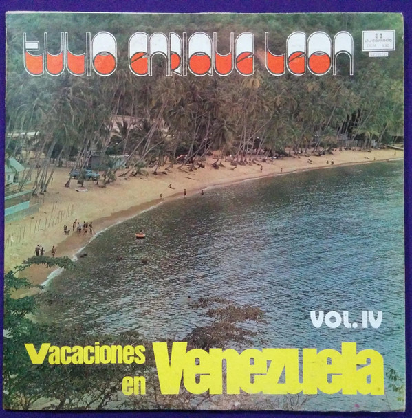 TULIO ENRIQUE LEÓN - Vacaciones En Venezuela Vol 4 cover 