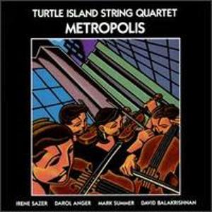 TURTLE ISLAND STRING QUARTET - Metropolis cover 