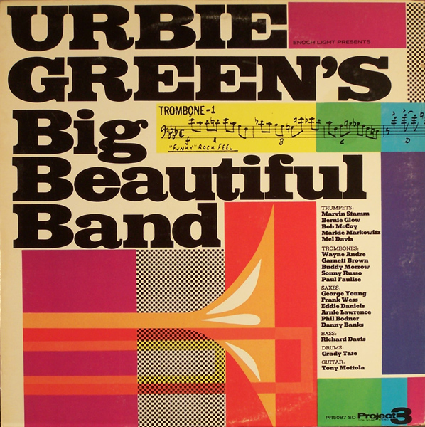 URBIE GREEN - Urbie Green's Big Beautiful Band cover 