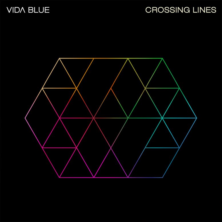 VIDA BLUE - Crossing Lines cover 