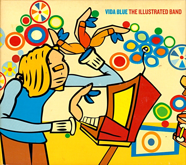 VIDA BLUE - The Illustrated Band cover 