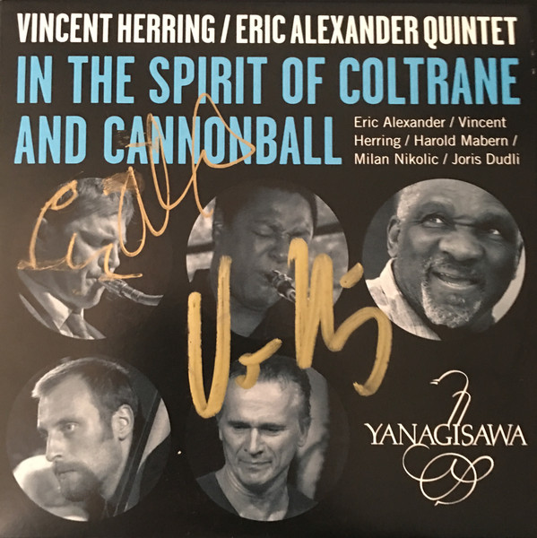 VINCENT HERRING - Vincent Herring / Eric Alexander ‎: In The Spirit Of Coltrane And Cannonball cover 