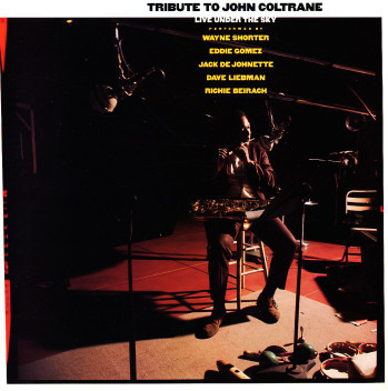 WAYNE SHORTER - Tribute to John Coltrane: Live Under the Red Sky cover 