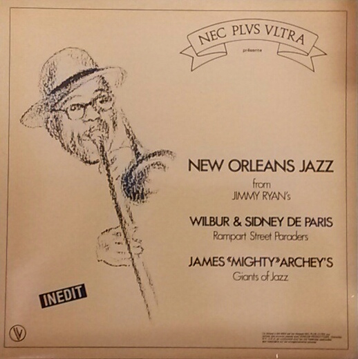 WILBUR DE PARIS - New Orleans Jazz From Jimmy Ryan's cover 