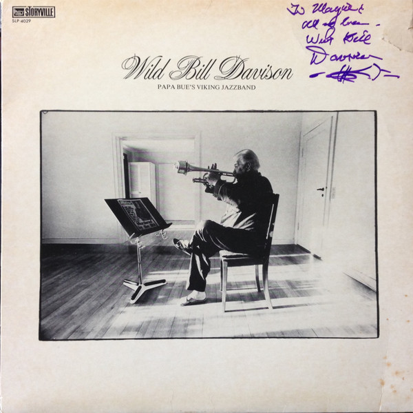 WILD BILL DAVISON - Wild Bill Davison with Papa Bue's Viking Jazz Band cover 