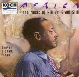 WILLIAM GRANT STILL - Africa: Piano Music of William Grant Still (Denver Oldham, piano) cover 