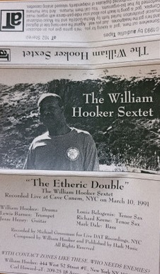 WILLIAM HOOKER - William Hooker Sextet : The Etheric Double cover 