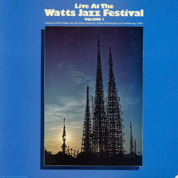 WILLIE BOBO - Live At The Watts Jazz Festival - Volume 1 cover 