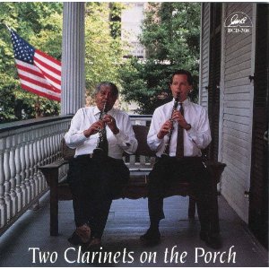 WILLIE HUMPHREY - Two Clarinets on the Porch cover 