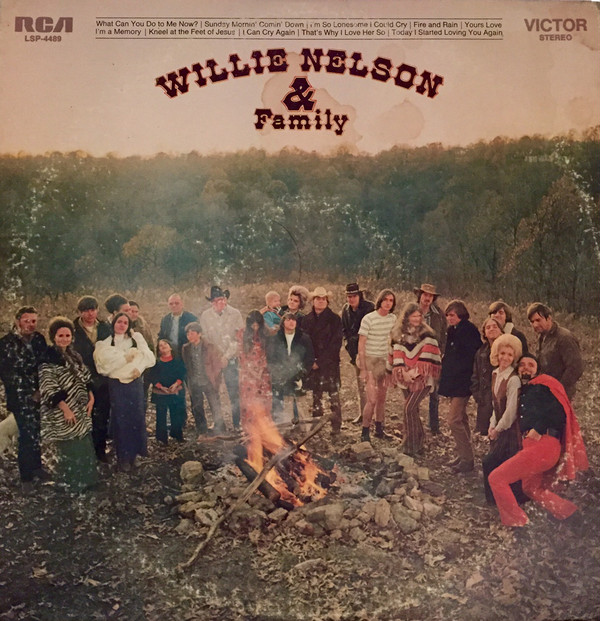 WILLIE NELSON - Willie Nelson & Family cover 