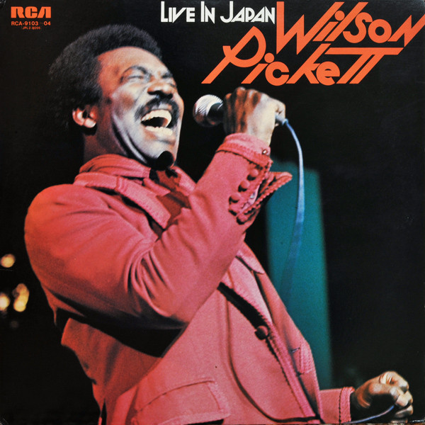 WILSON PICKETT - Live In Japan cover 