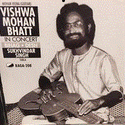 WISHWA MOHAN BHATT - Vishwa Mohan Bhatt, Sukhvindar Singh : Live, Pittsburgh 1989: Rags Bihag, Desh cover 
