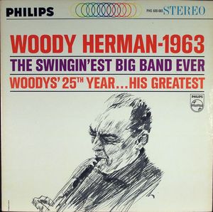 WOODY HERMAN - 1963 – The Swingin’est Big Band Ever cover 