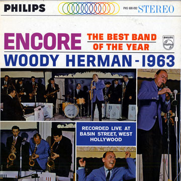 WOODY HERMAN - Encore cover 