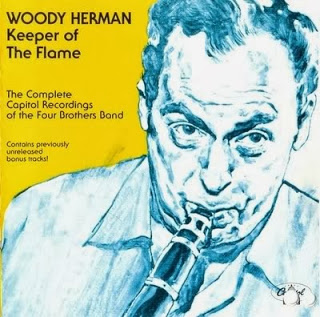 WOODY HERMAN - Keeper Of The Flame : The Complete Capitol Recordings of the Four Brothers Band cover 