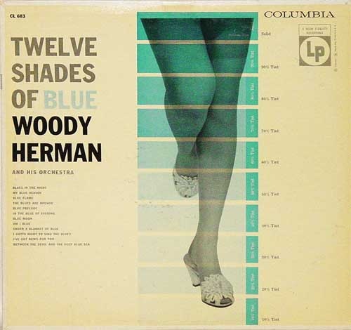 WOODY HERMAN - Twelve Shades Of Blue cover 