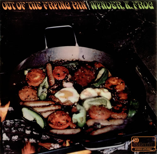 WYNDER K. FROG - Out Of The Frying Pan cover 