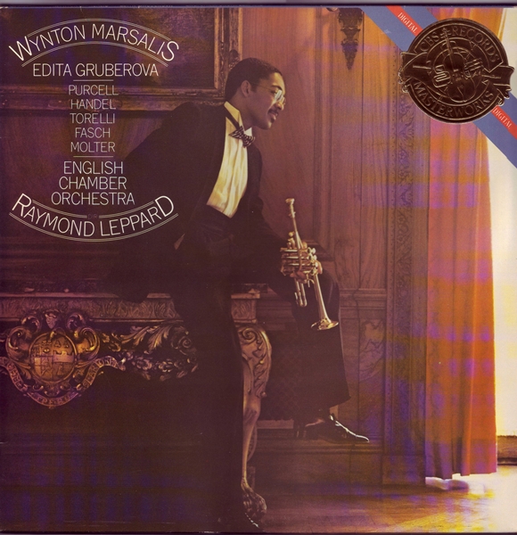 WYNTON MARSALIS - Wynton Marsalis Plays Handel, Purcell, Torelli, Fasch, Molter cover 