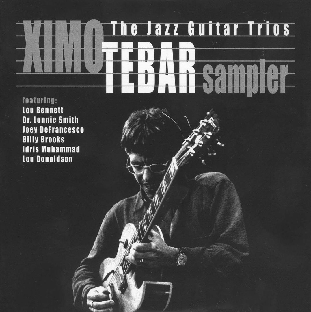 XIMO TÉBAR - Jazz Guitar Trios Sampler cover 