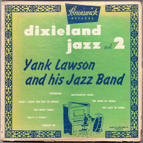 YANK LAWSON - Dixieland Jazz Vol. 2 cover 