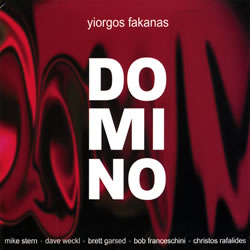 YIORGAS FAKANAS - Domino cover 