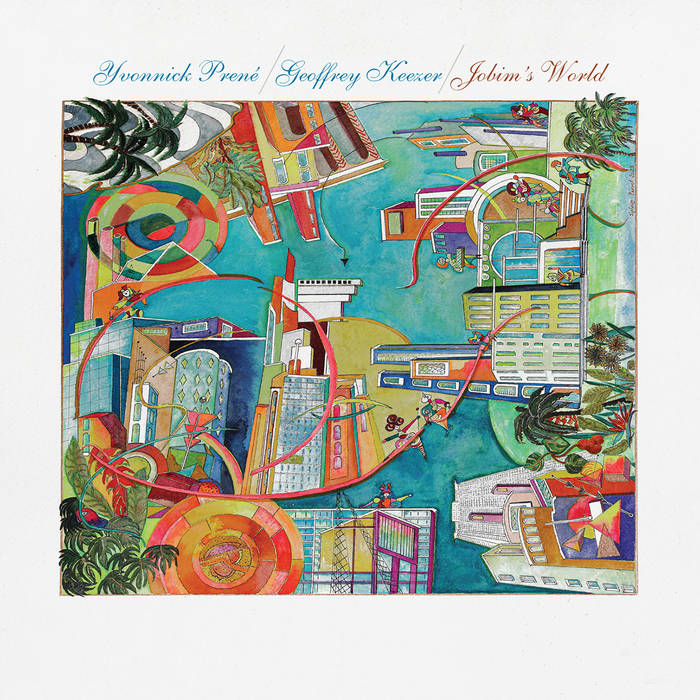 YVONNICK PRENE - Yvonnick Prené & Geoffrey Keezer : Jobim's World cover 
