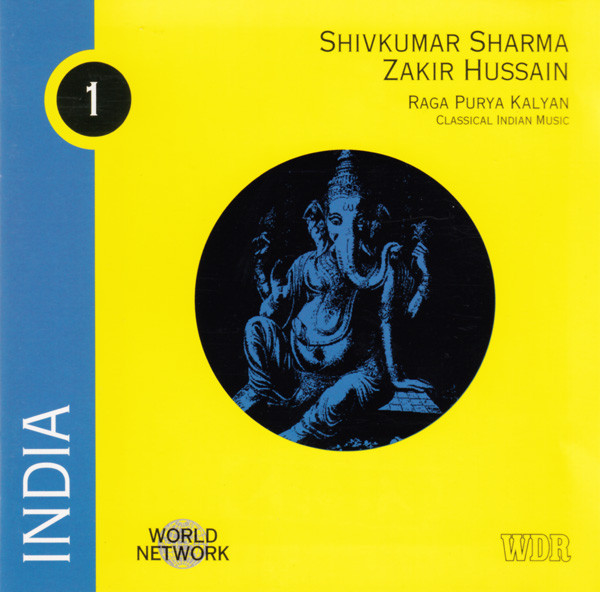 ZAKIR HUSSAIN - Shivkumar Sharma, Zakir Hussain ‎: India - Raga Purya Kalyan cover 